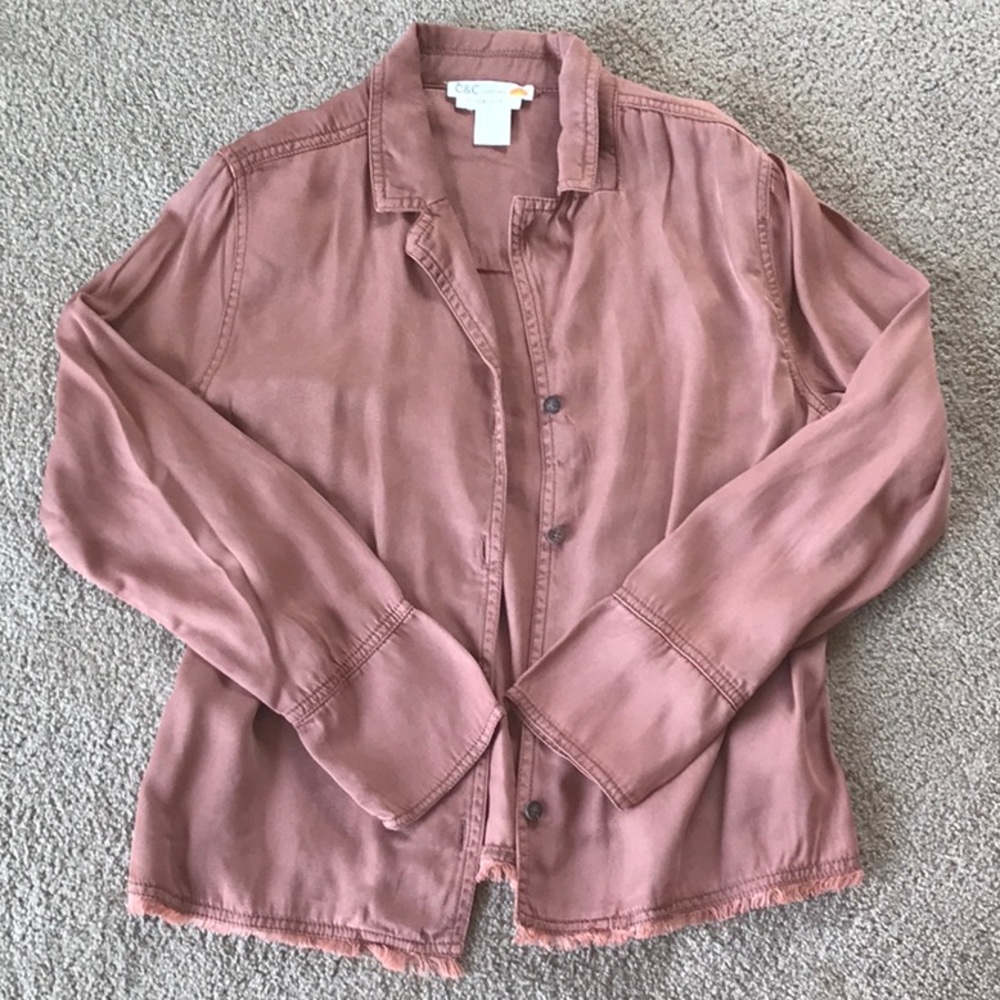 C & C button down